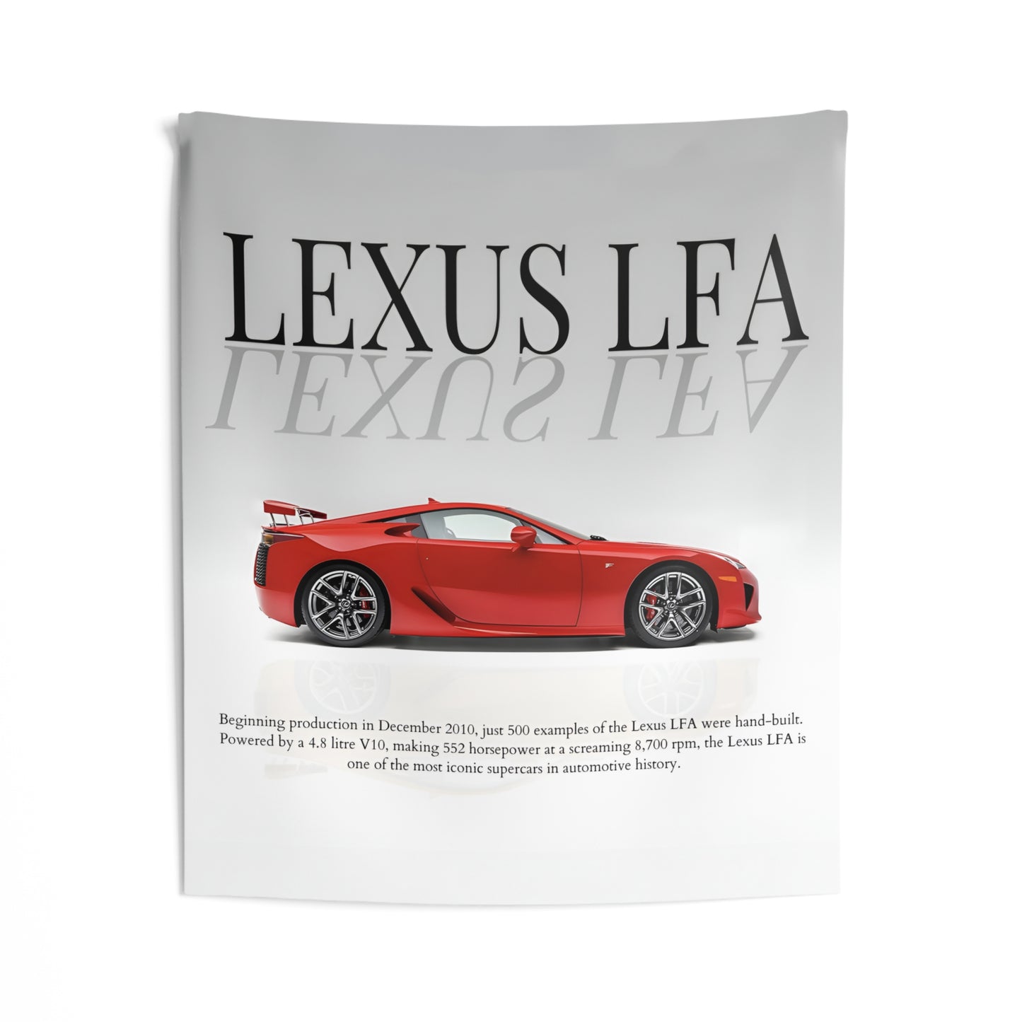 Lexus LFA Tapestry