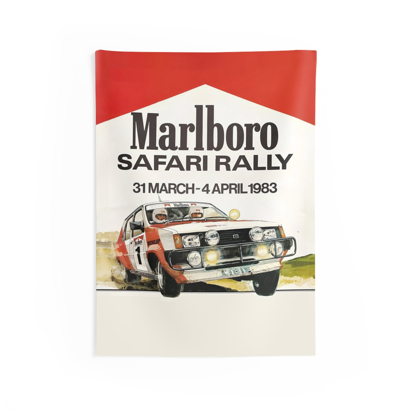 Marlboro Safari Rally Tapestry