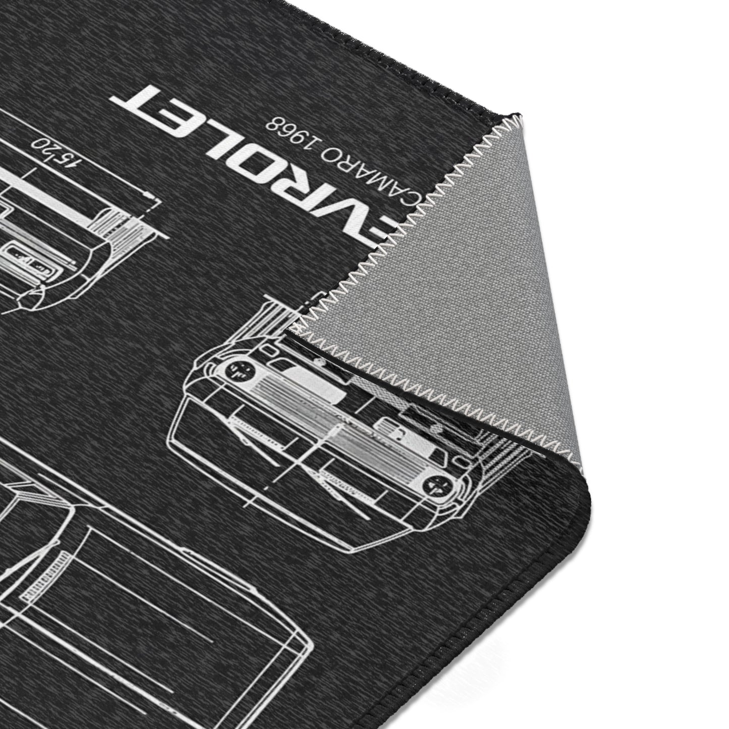 '68 Camaro Blueprint Rug