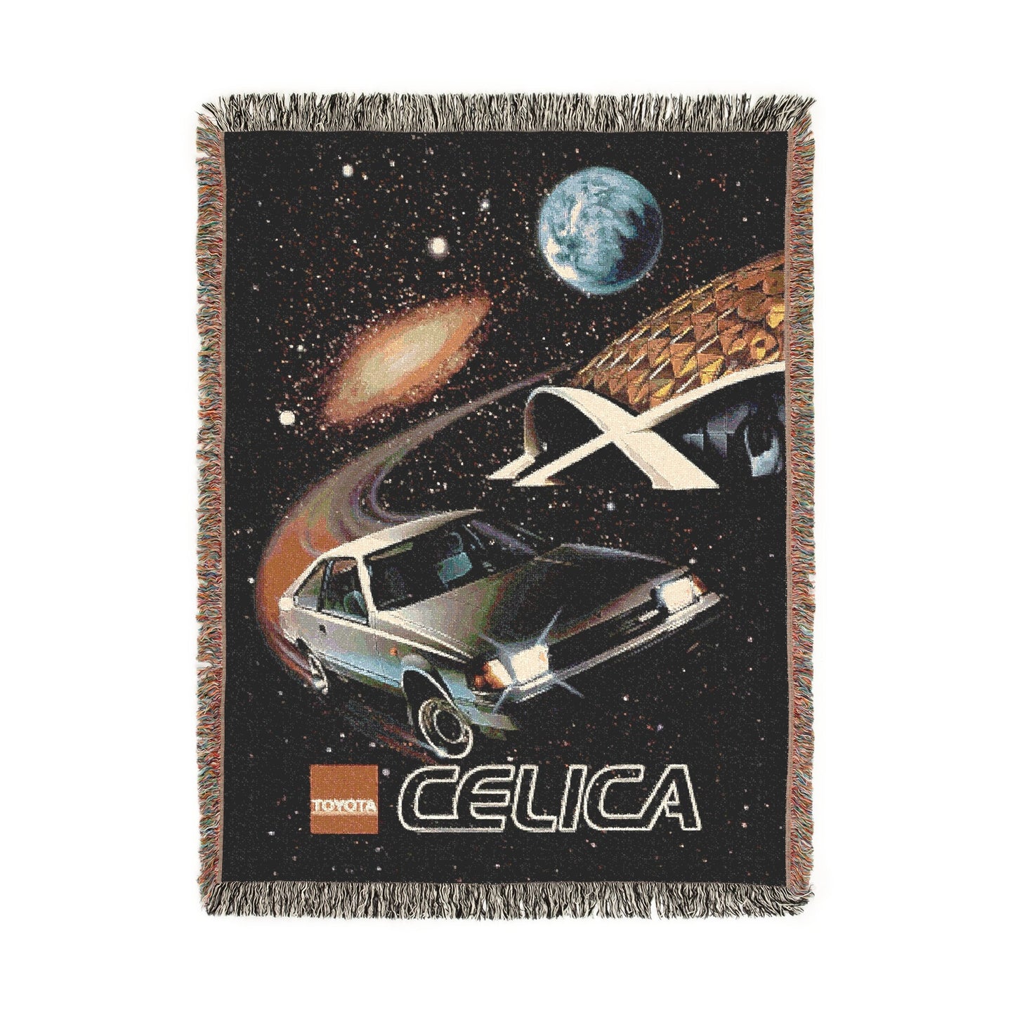 Space Celica Woven Blanket