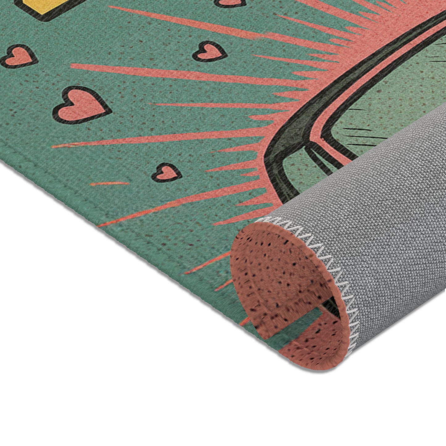 Pink Miata Rug