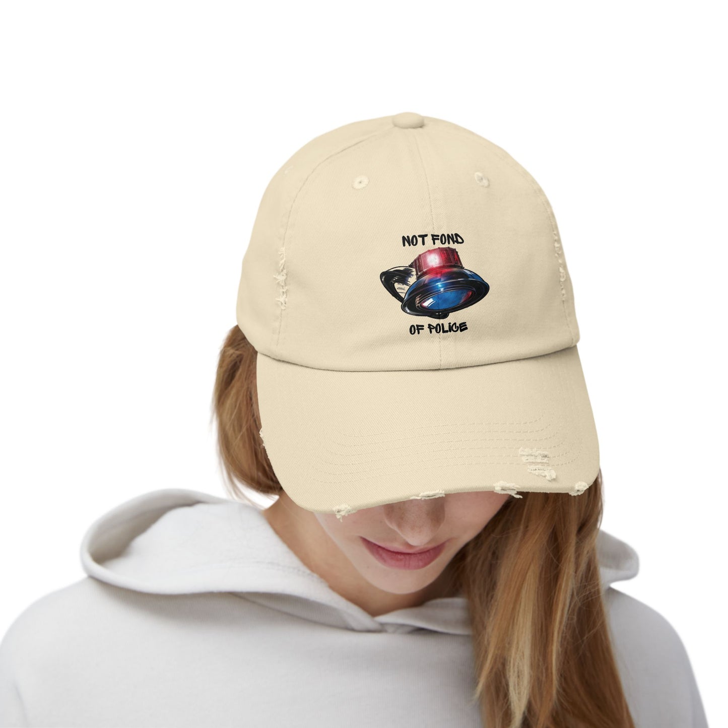 Not Fond of Police Vintage Cap