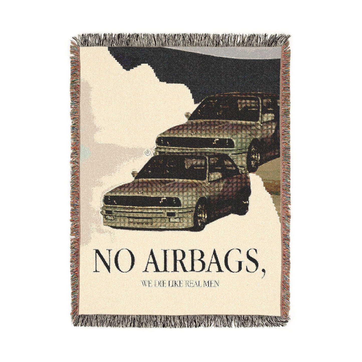 No Airbags Woven Blanket
