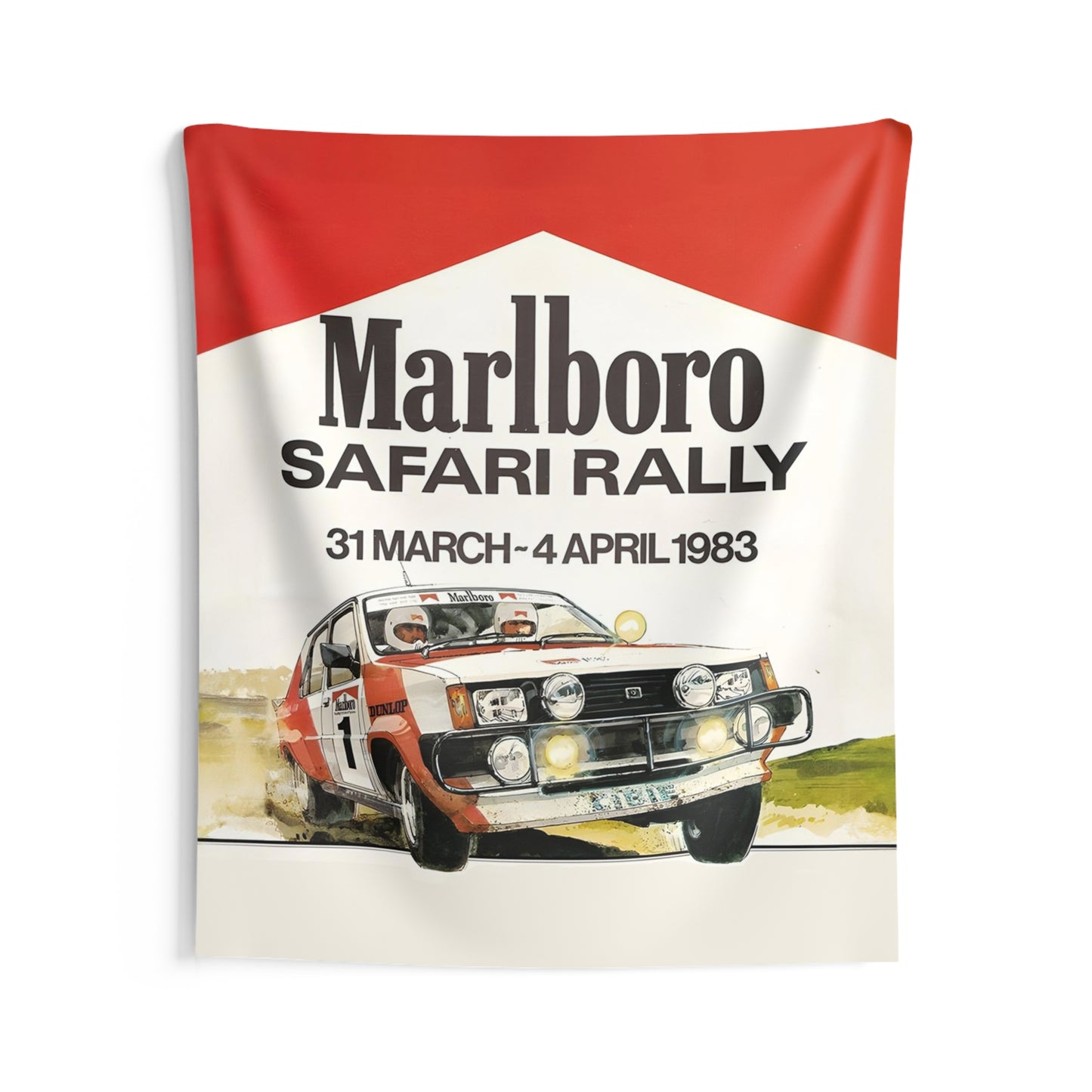 Marlboro Safari Rally Tapestry