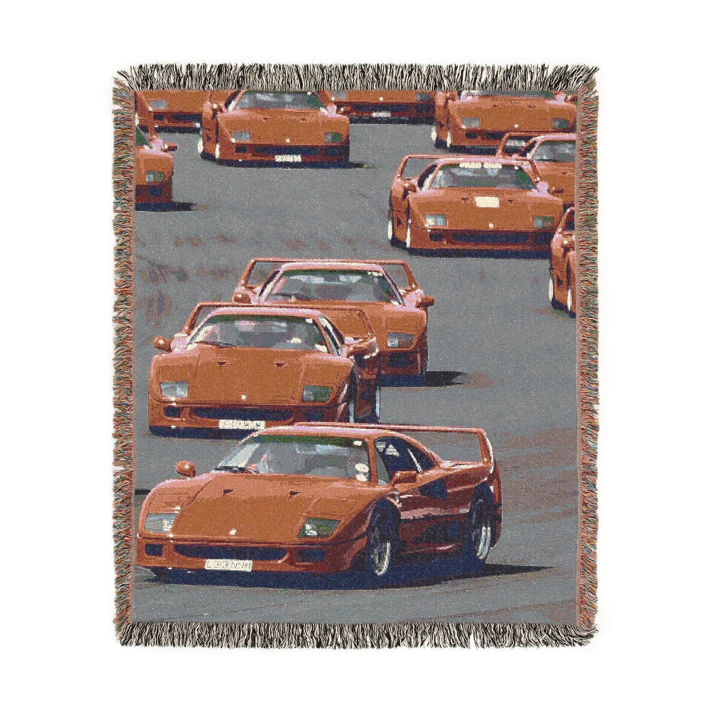 Ferrari F40 Woven Blanket