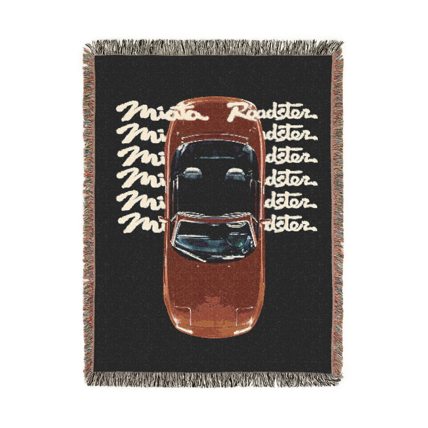 Miata Roadster Woven Blanket