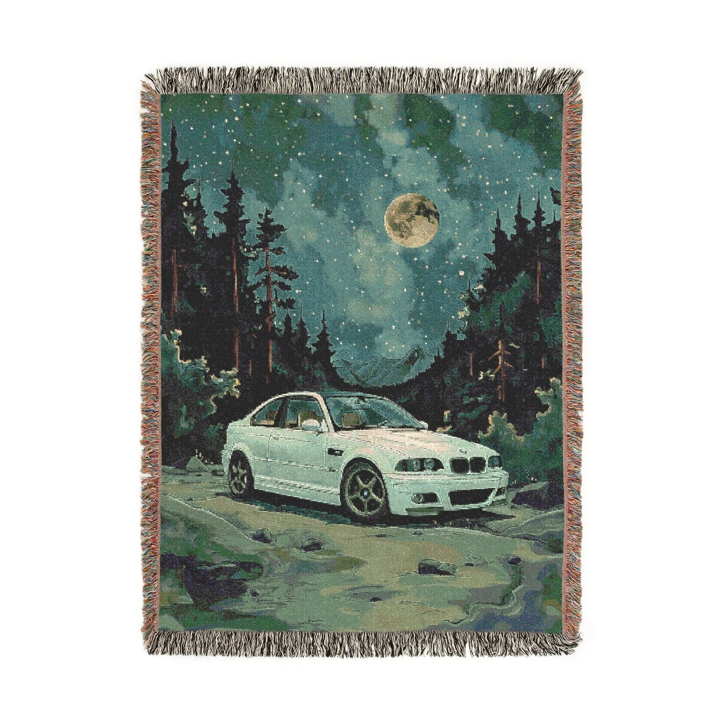 Forest E46 M3 Woven Blanket