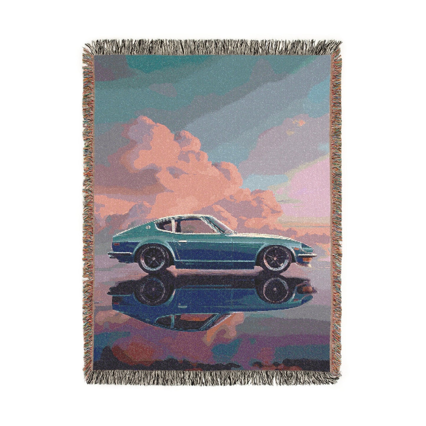 Cotton Candy Fairlady Z Woven Blanket