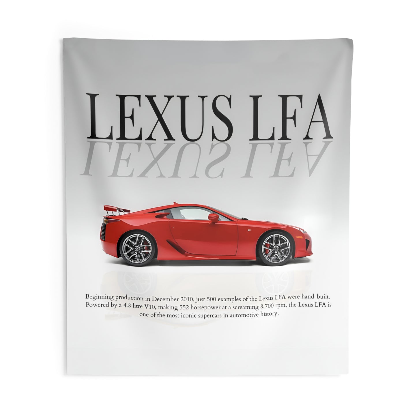 Lexus LFA Tapestry