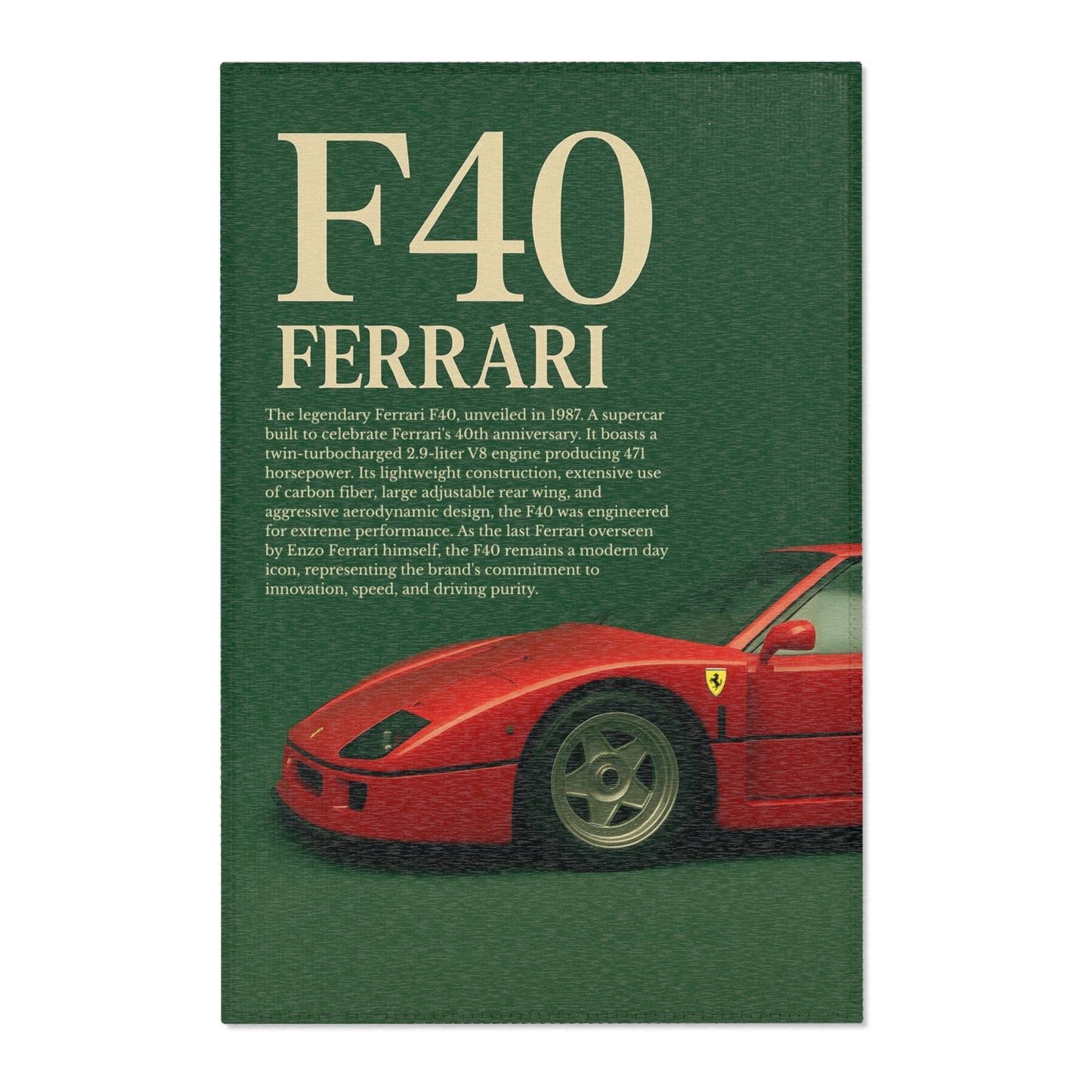 Legend F40 Rug