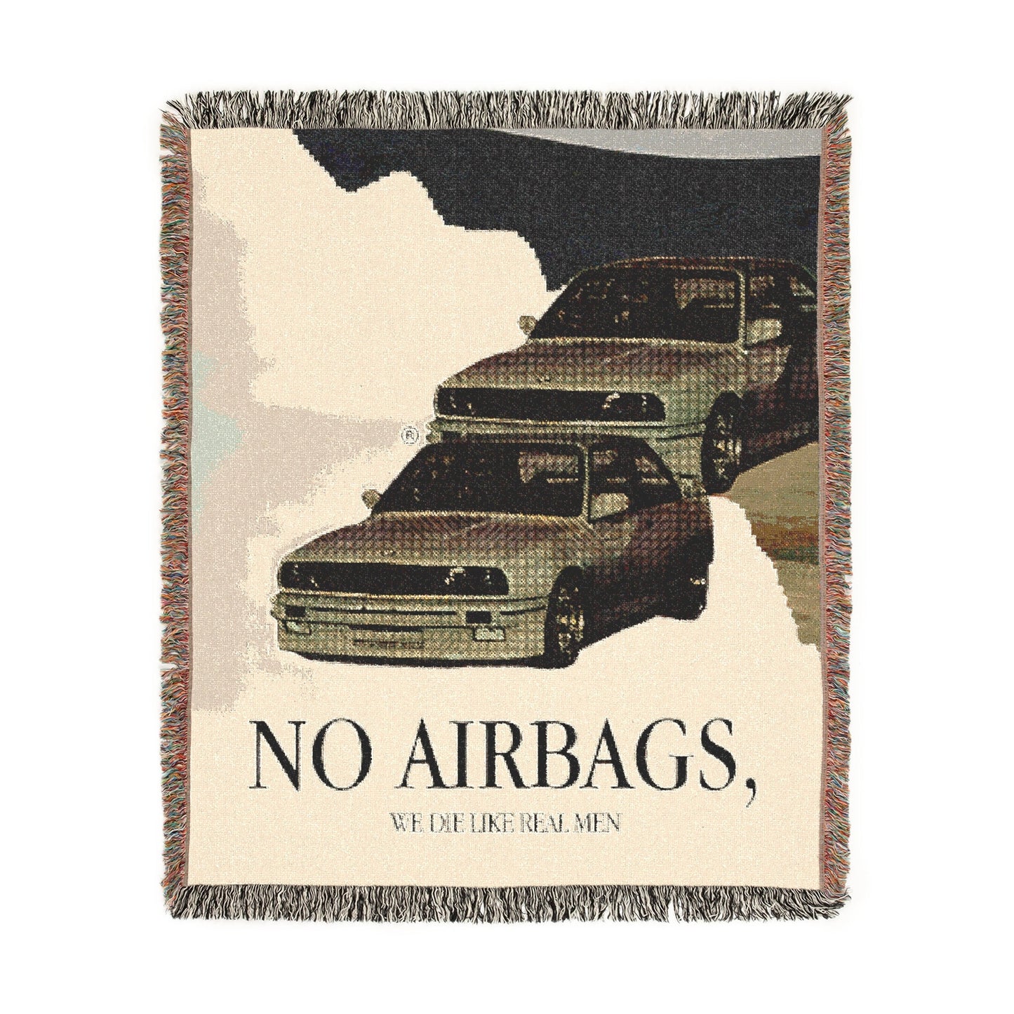 No Airbags Woven Blanket