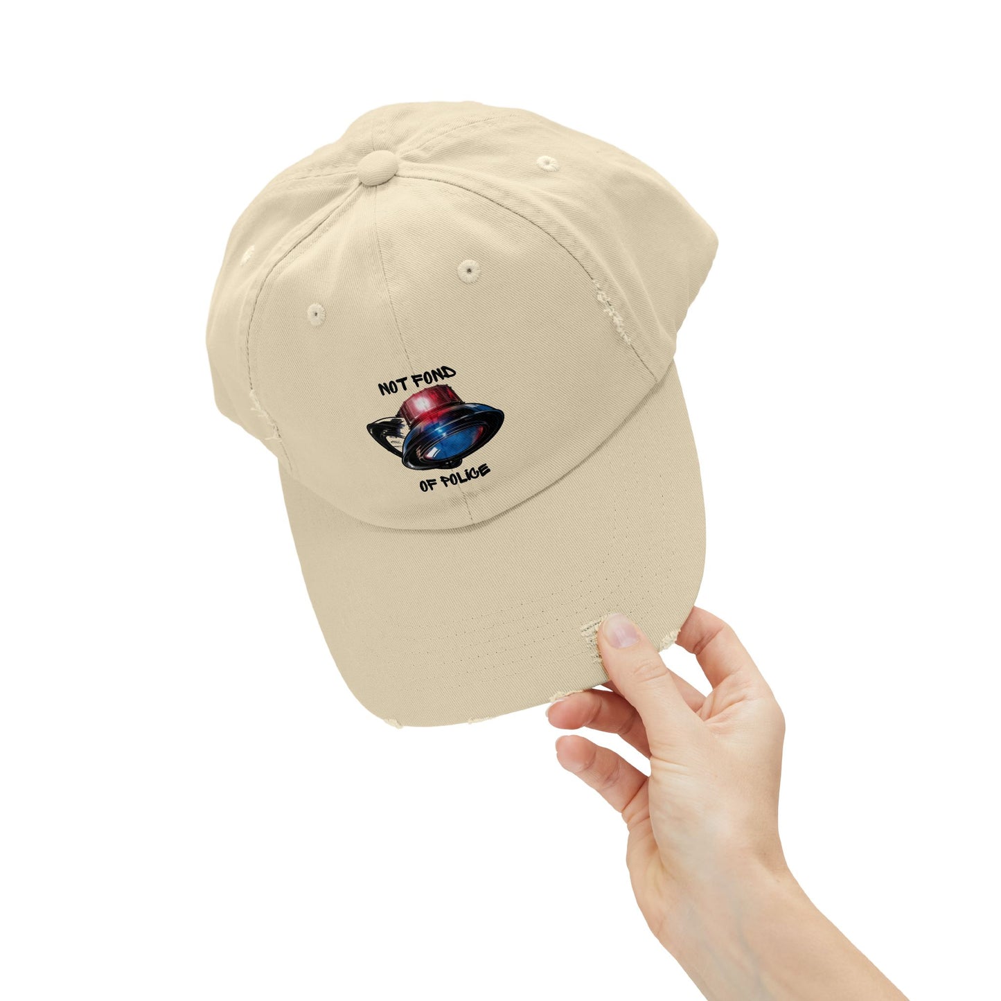 Not Fond of Police Vintage Cap