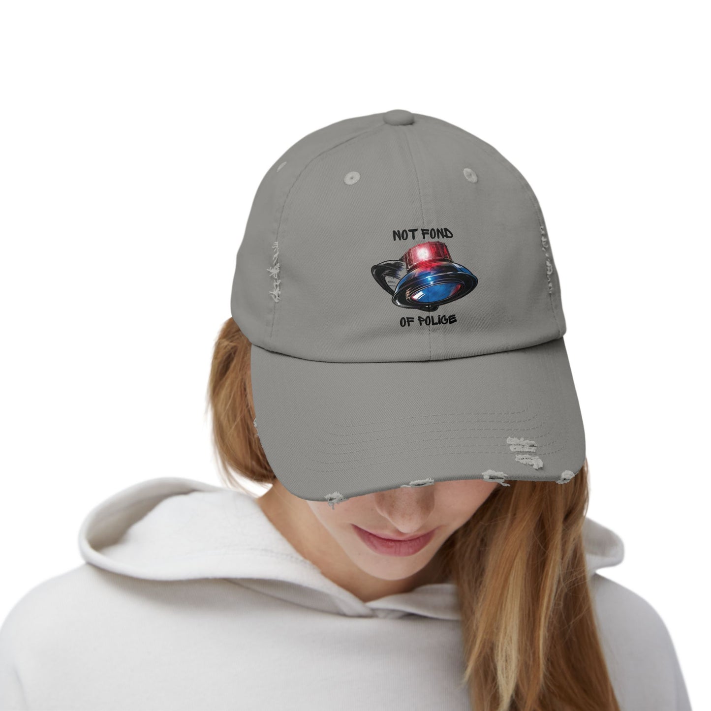 Not Fond of Police Vintage Cap