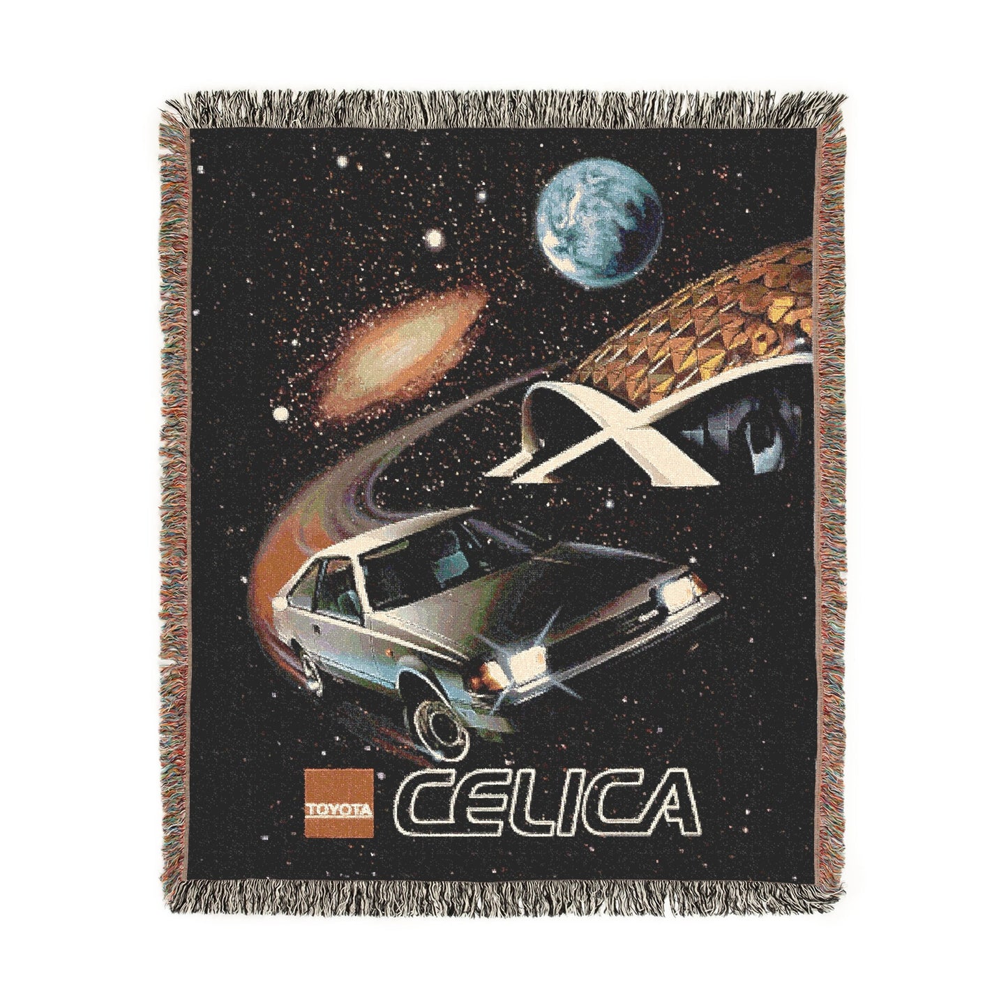 Space Celica Woven Blanket