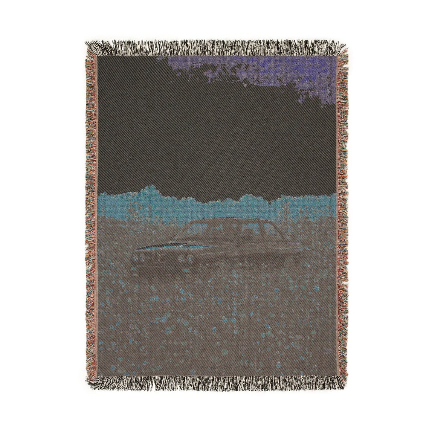 Flower E30 M3 Woven Blanket