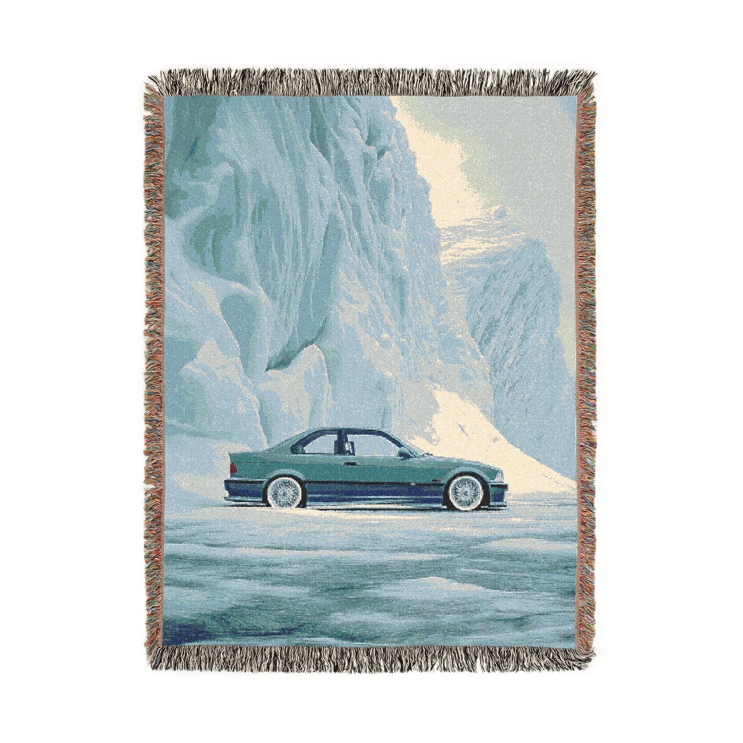 Ice E36 M3 Woven Blanket