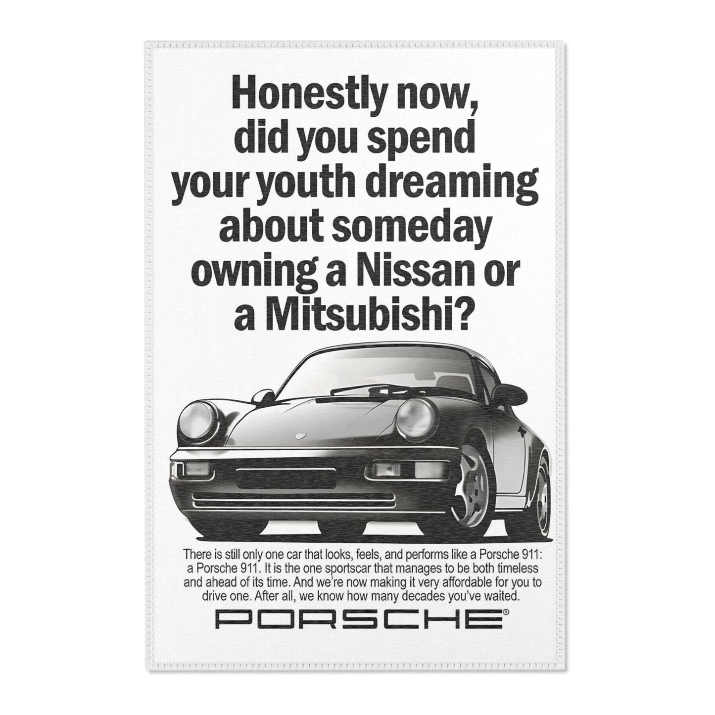 Porsche Dreaming Rug