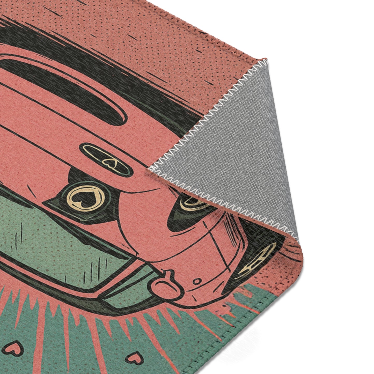 Pink Miata Rug
