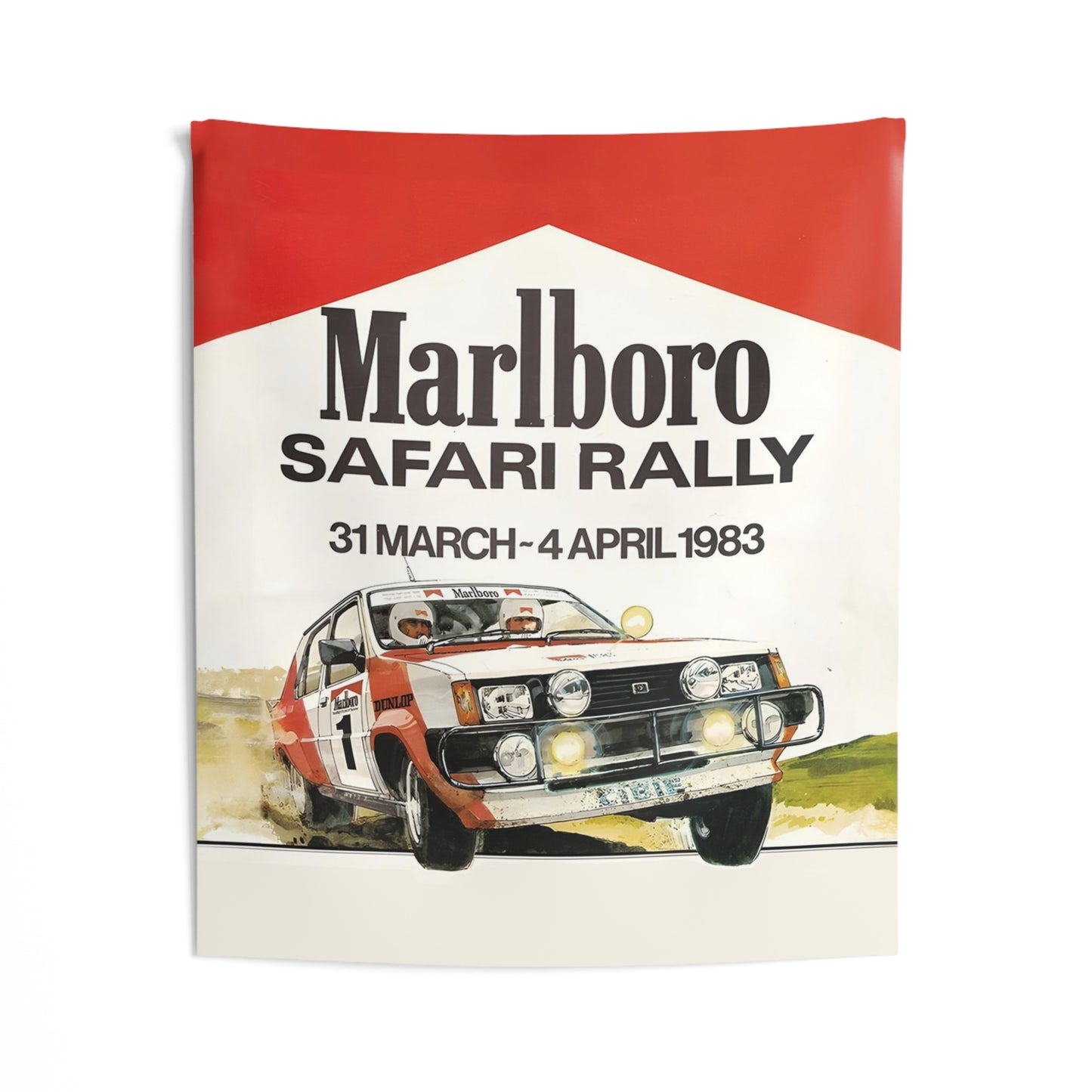 Marlboro Safari Rally Tapestry