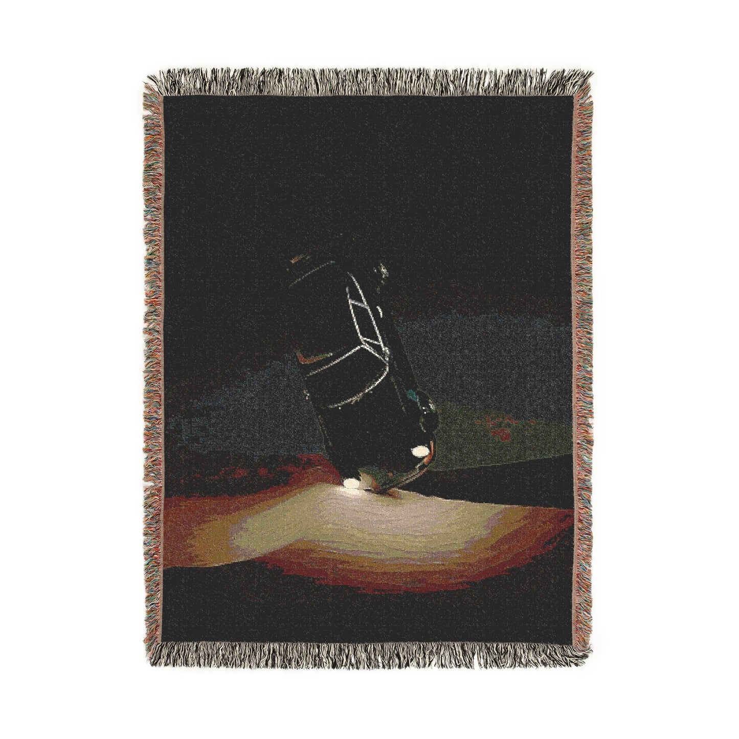 Desert Porsche Woven Blanket