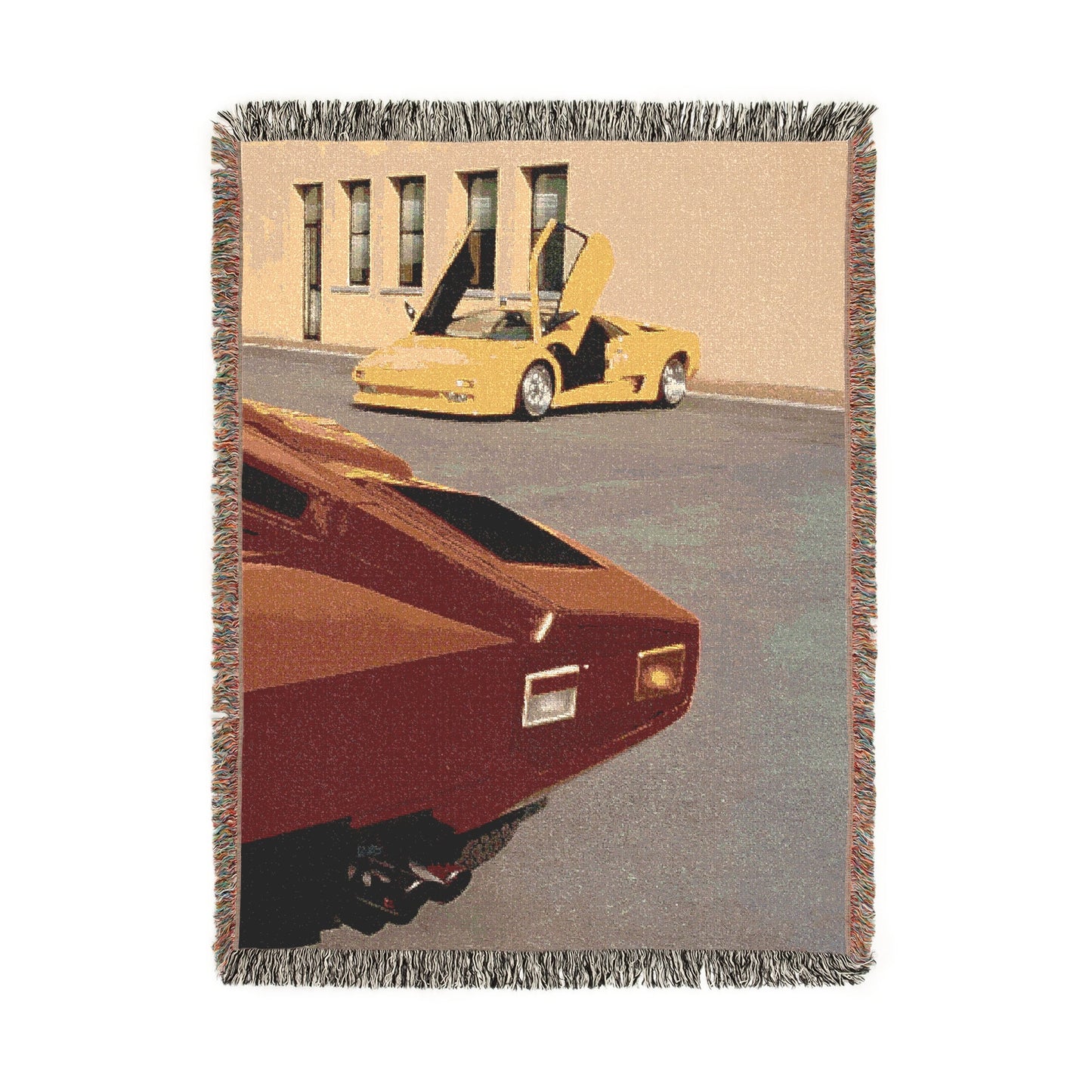 Countach x Diablo Woven Blanket