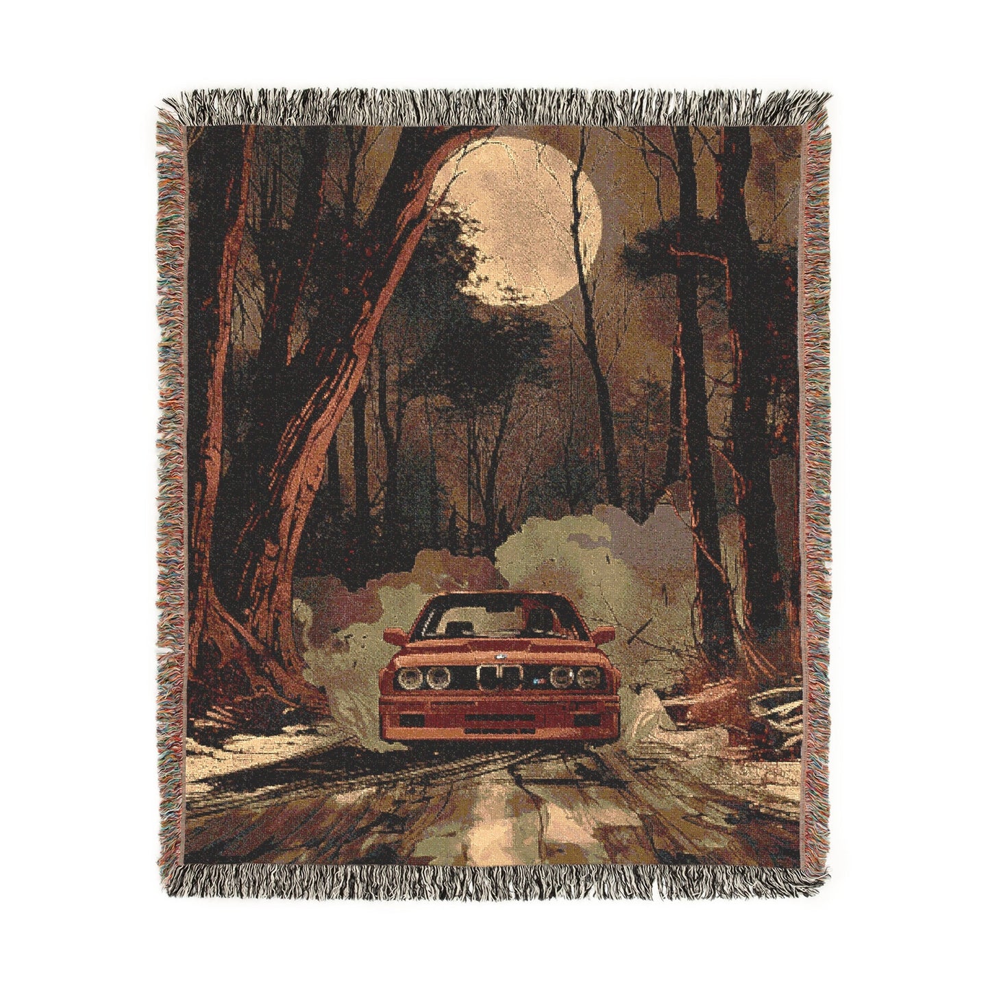 Forest E30 M3 Woven Blanket