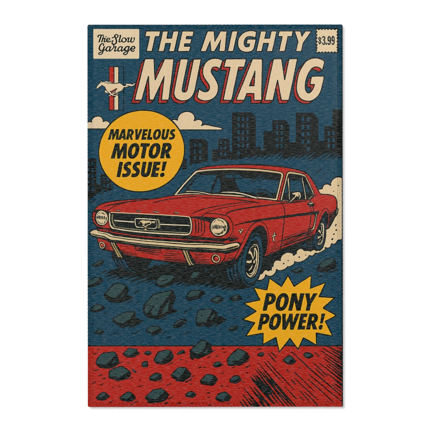 Mighty Mustang Rug