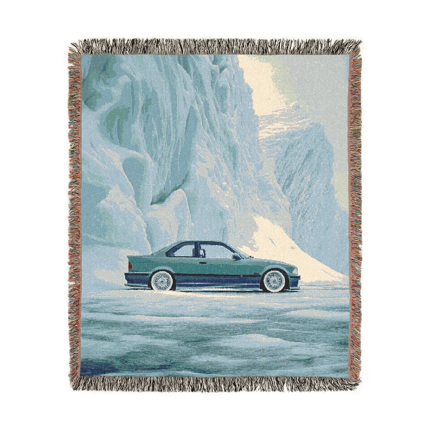 Ice E36 M3 Woven Blanket