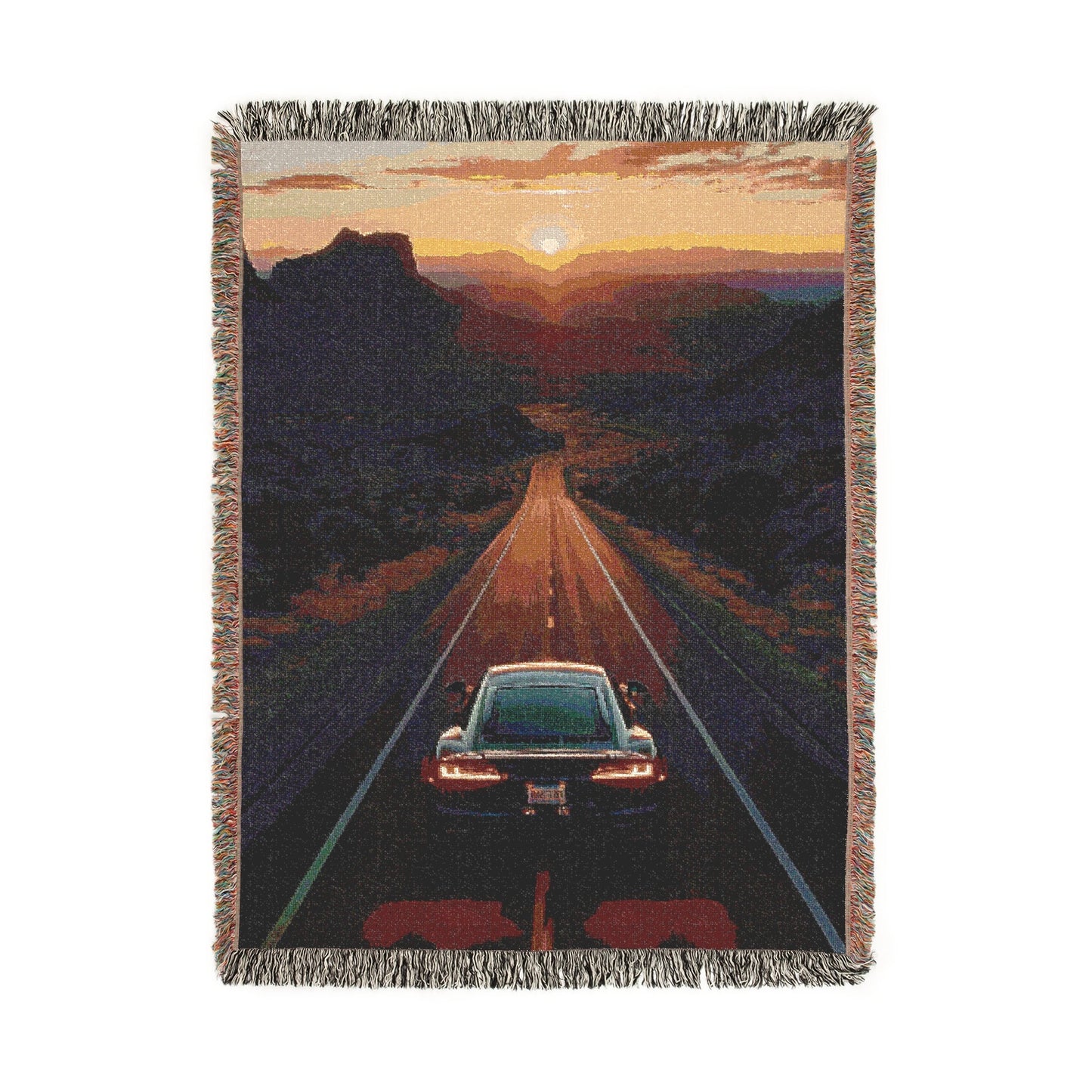 Sunset R8 Woven Blanket