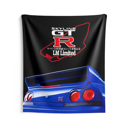 R33 GTR LM Tapestry