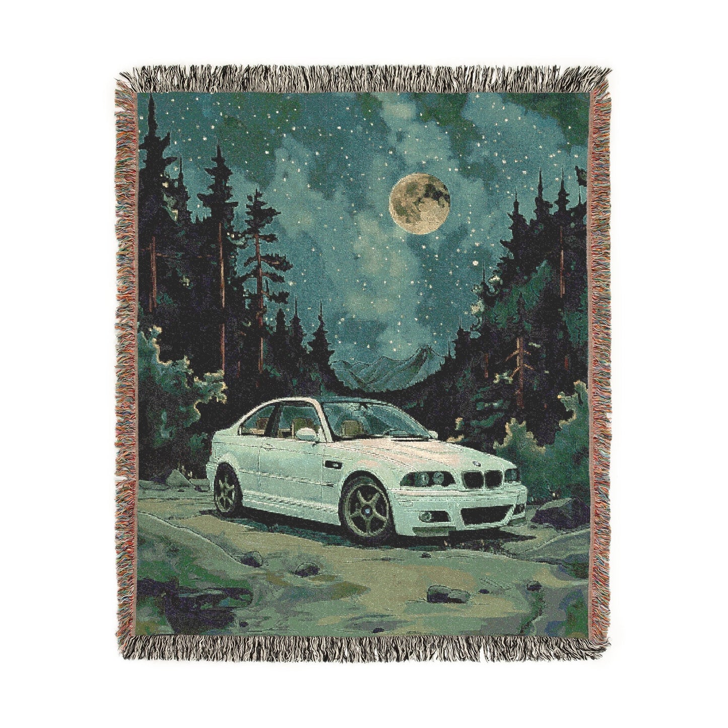 Forest E46 M3 Woven Blanket