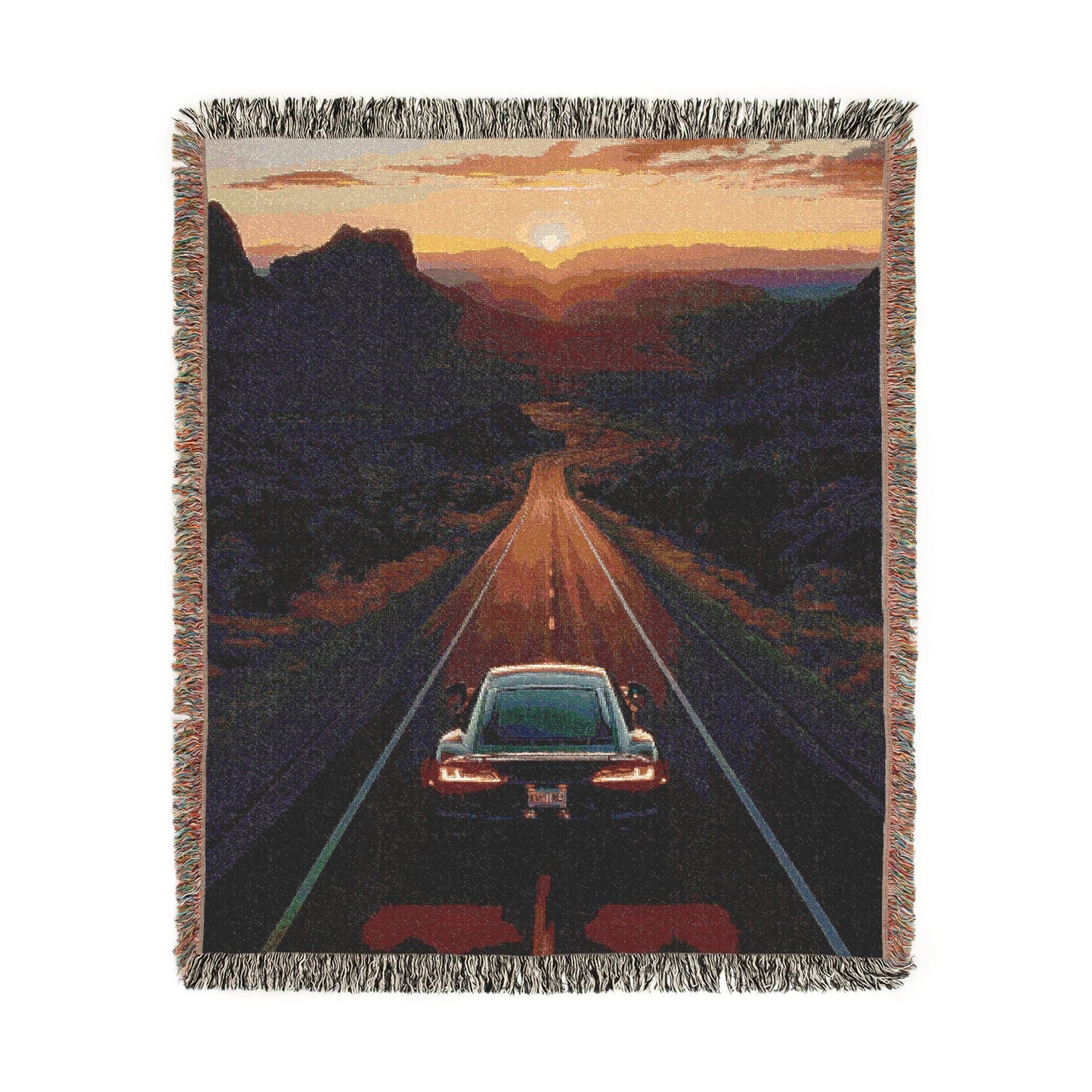 Sunset R8 Woven Blanket