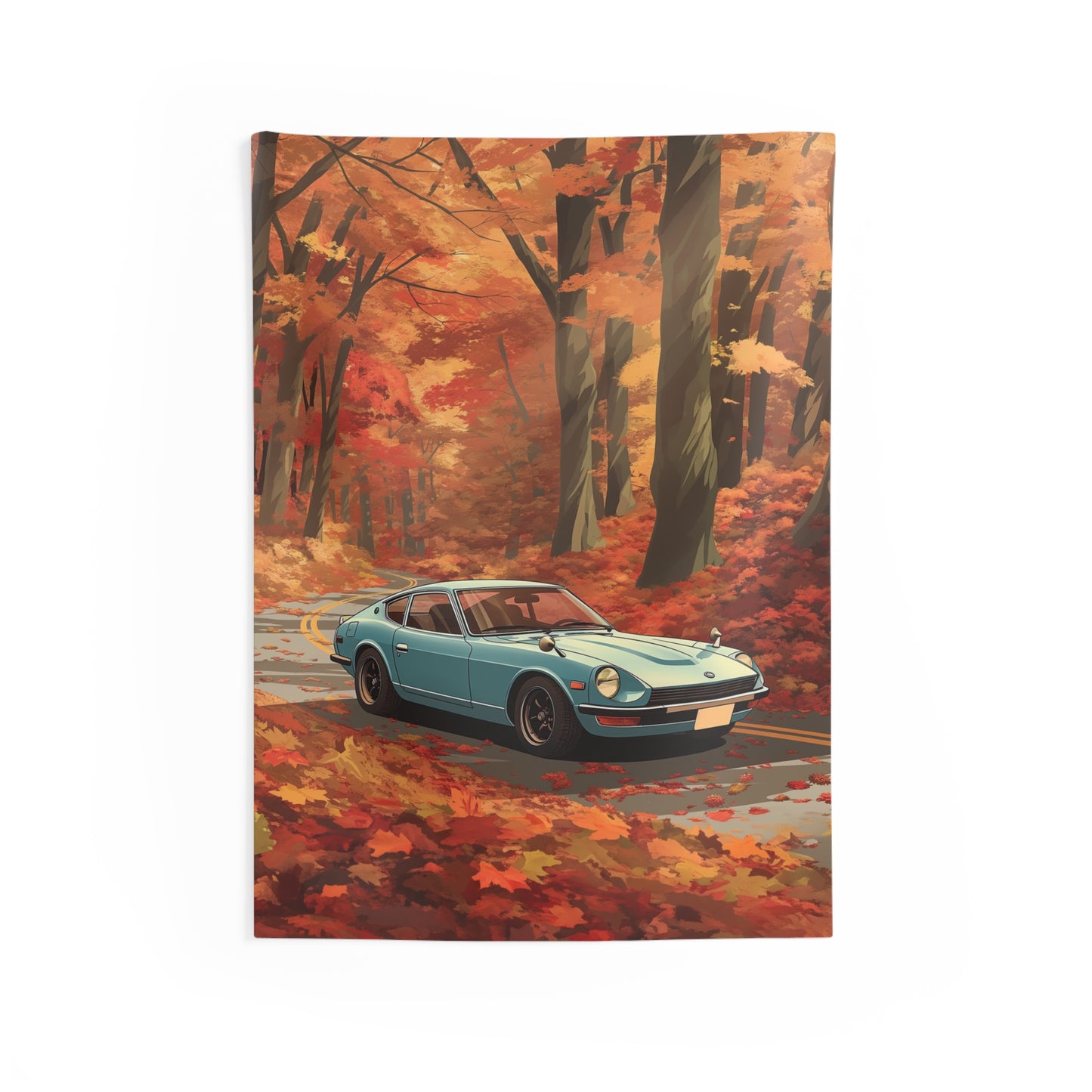 Autumn 240z Tapestry