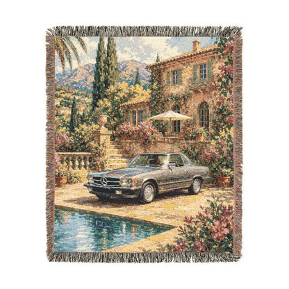Mercedes-Benz R107 SL Woven Blanket