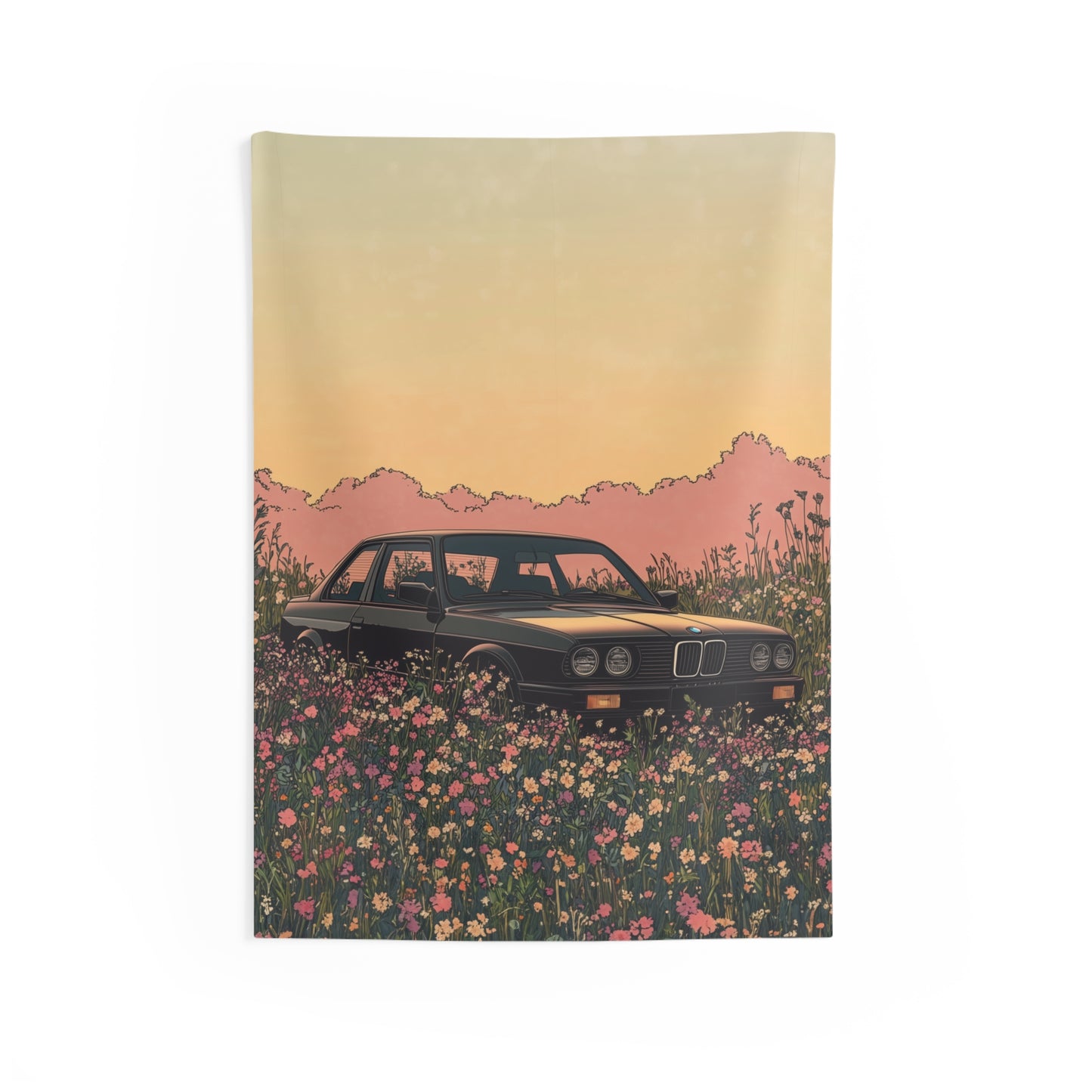 Flower E30 M3 Tapestry