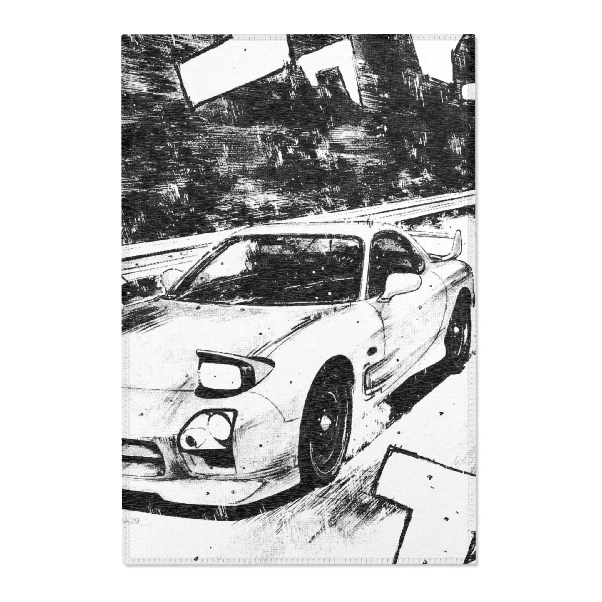 Initial FD Rug – TheSlowGarage