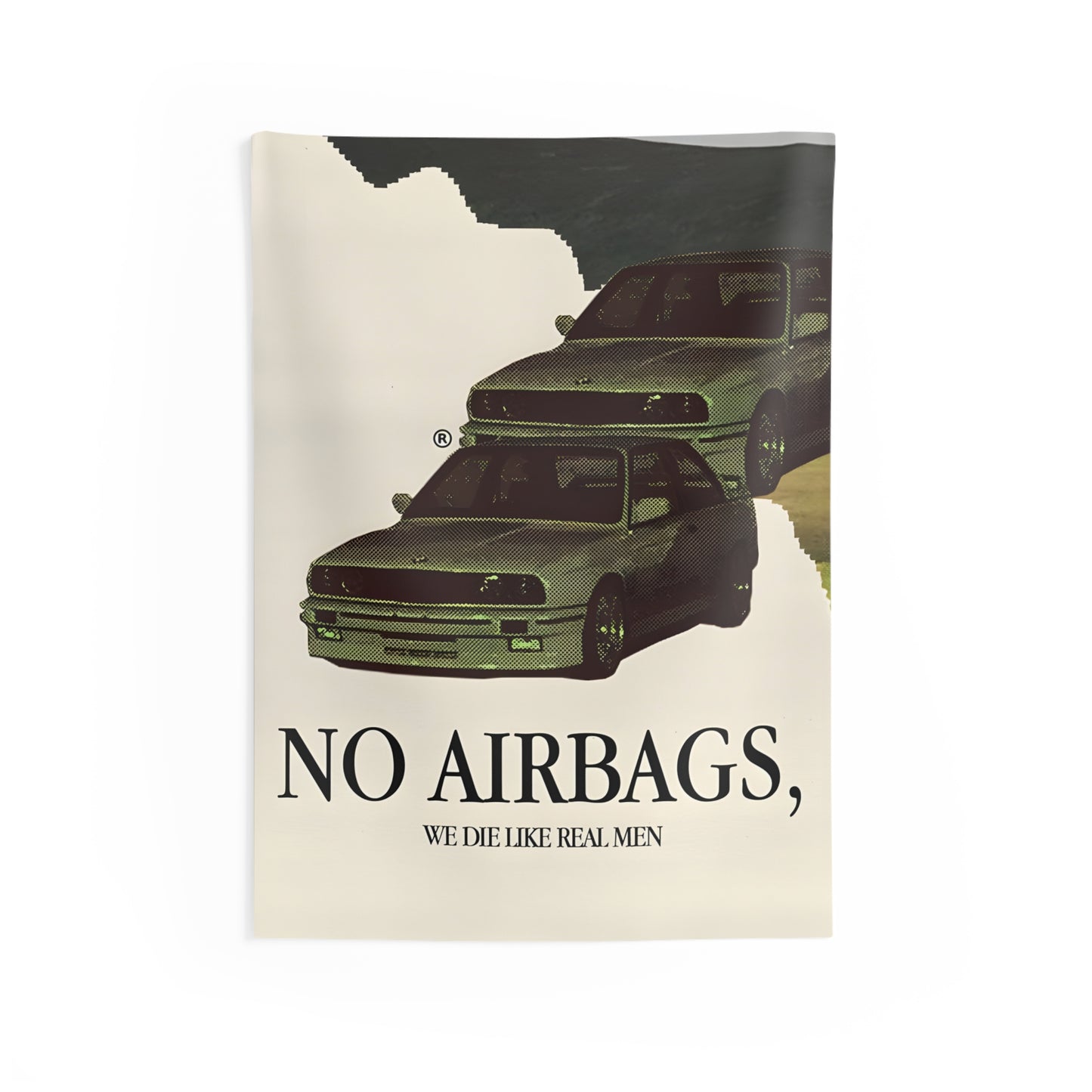 "No Airbags" Tapestry