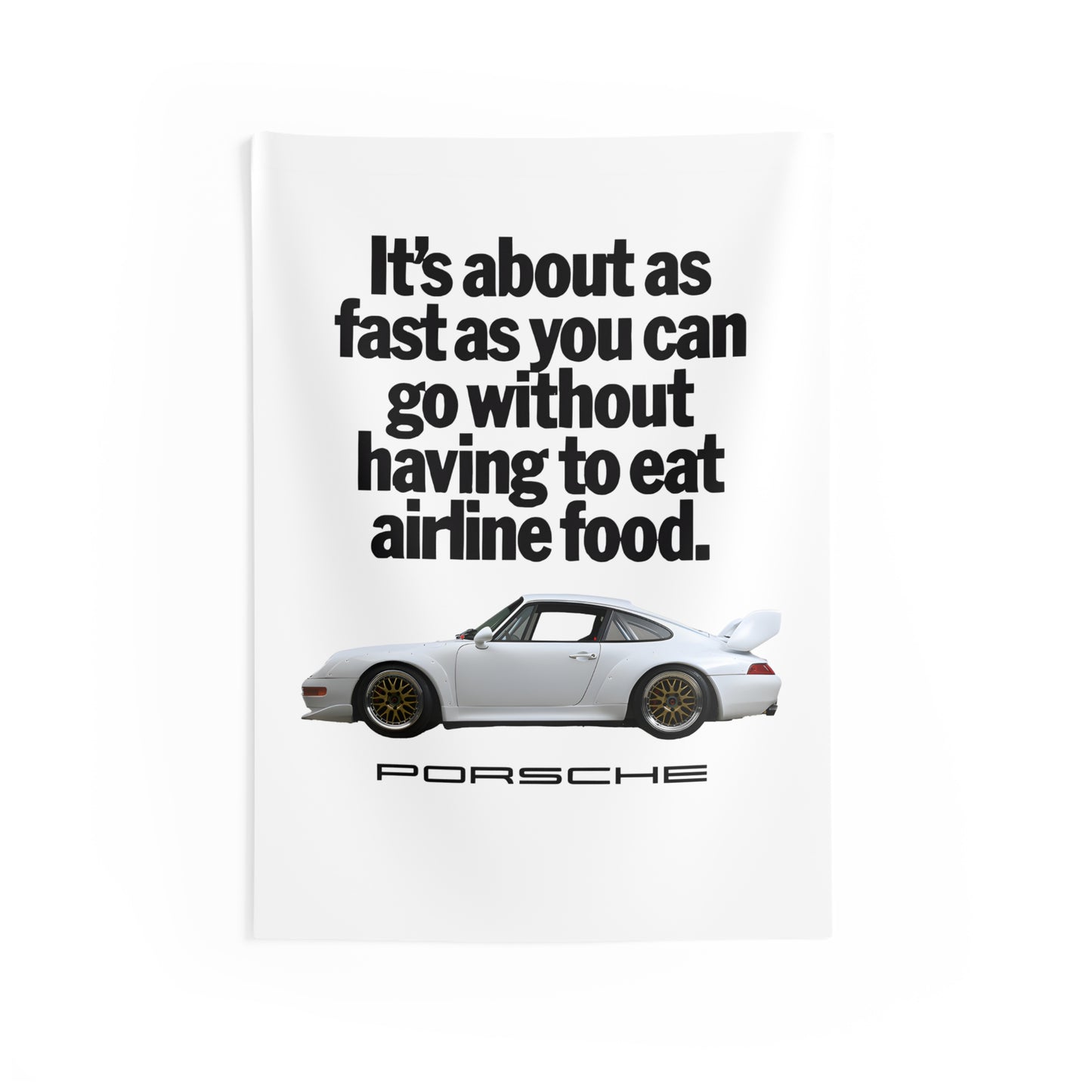 Airline Food Porsche Tapestry