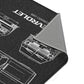 '68 Camaro Blueprint Rug
