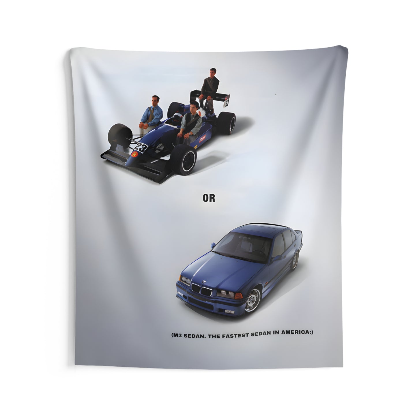 Fastest Sedan in America Tapestry