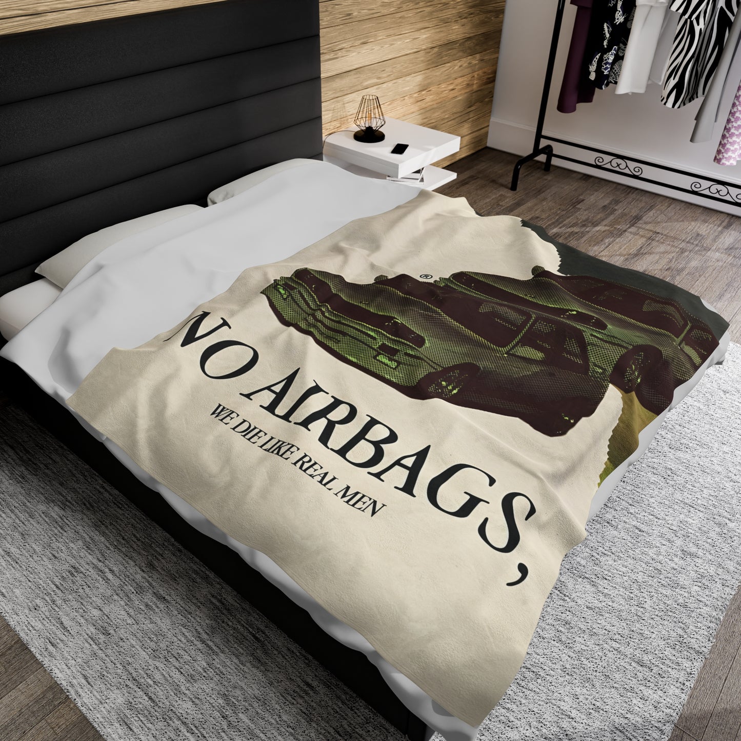 "No Airbags" Blanket