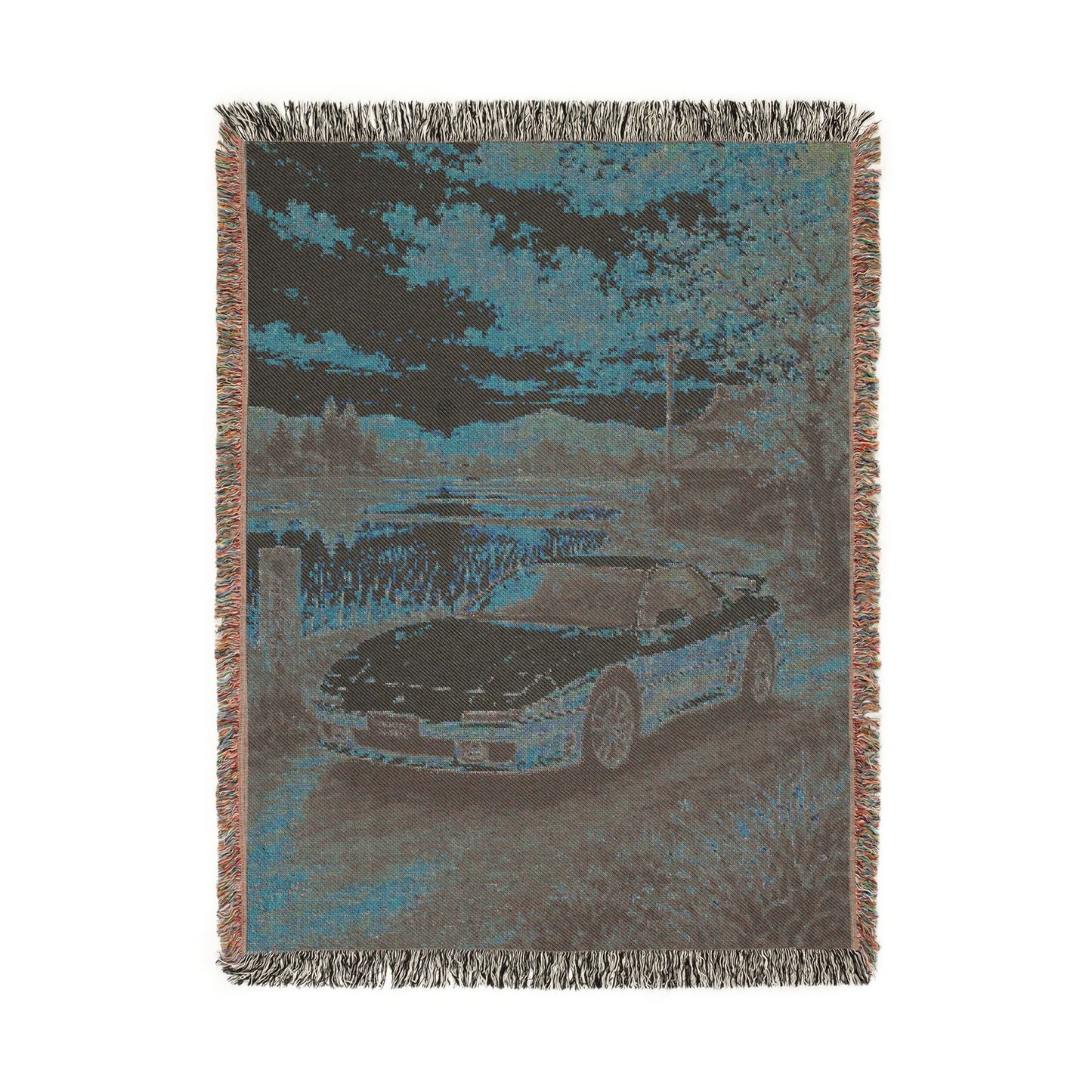 Sunset 3000gt Woven Blanket
