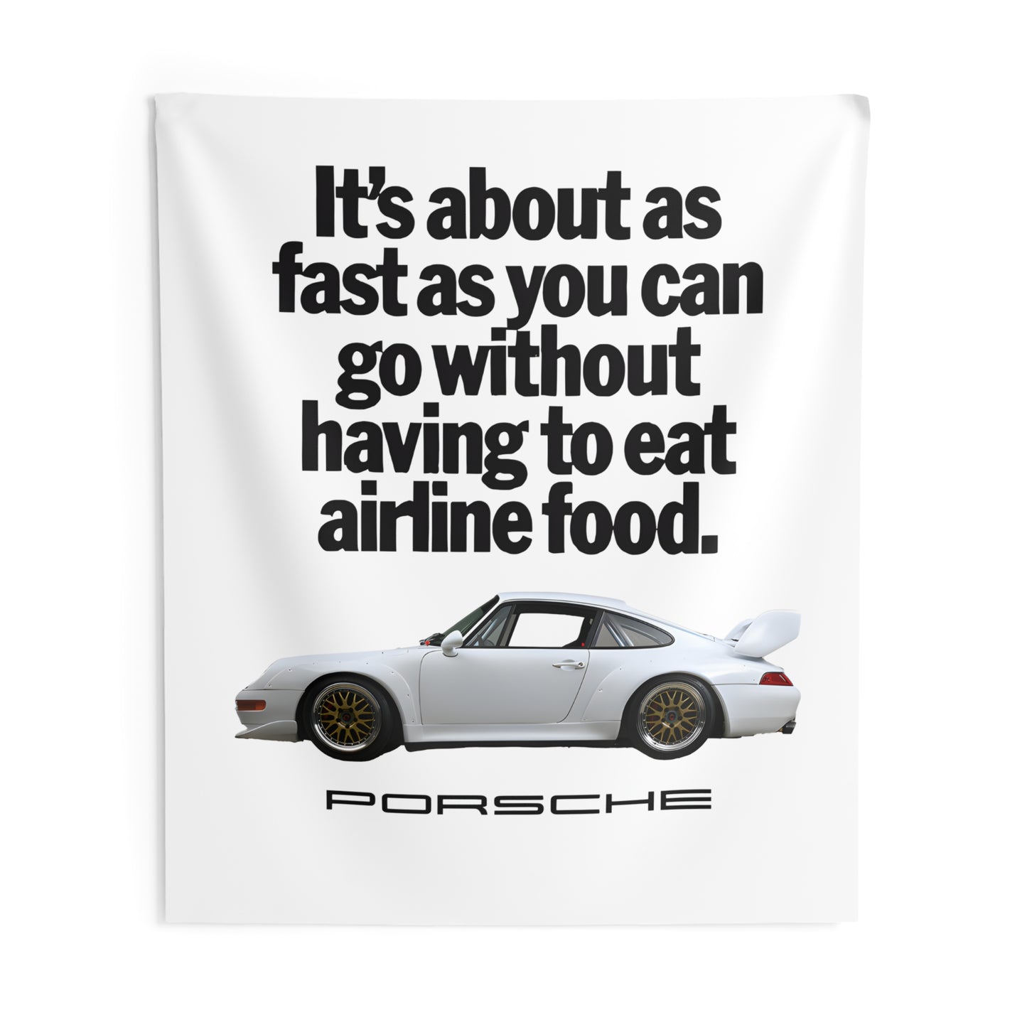 Airline Food Porsche Tapestry