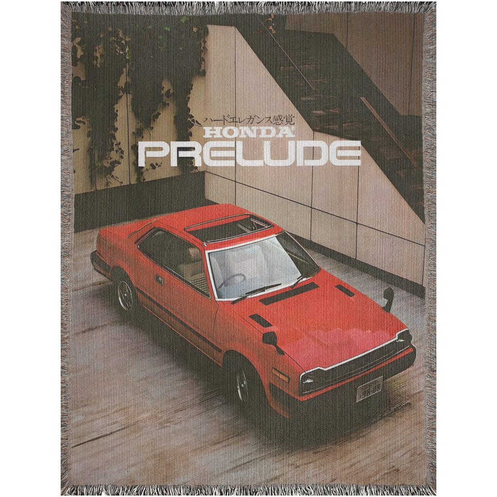 Honda Prelude Woven Blanket