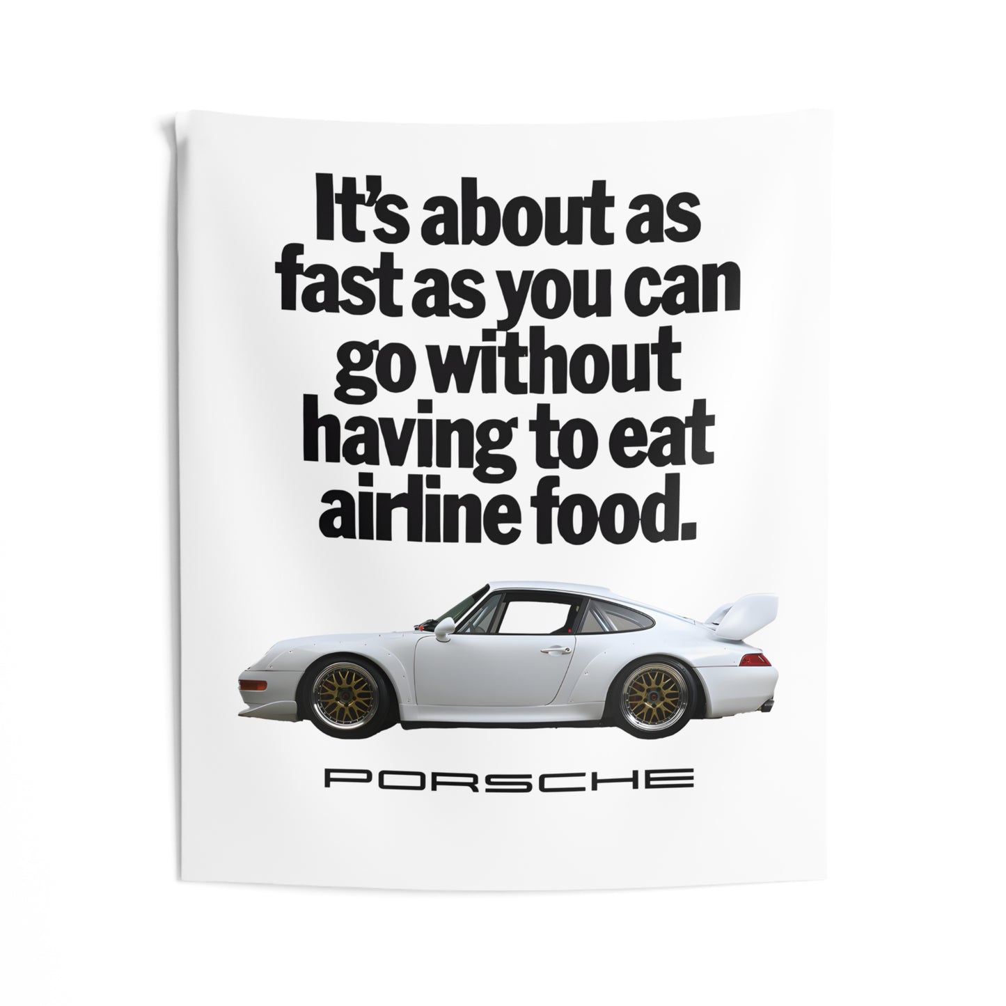 Airline Food Porsche Tapestry