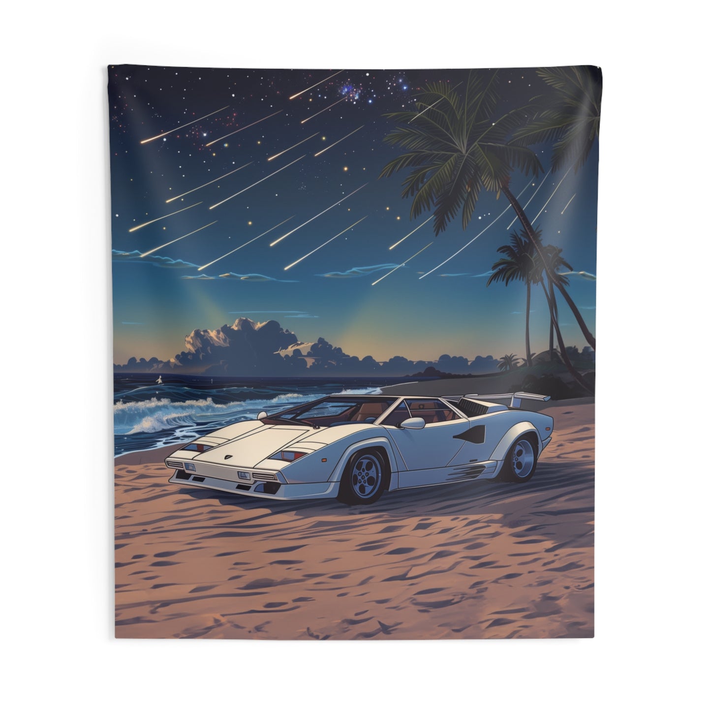 Cosmic Countach Tapestry