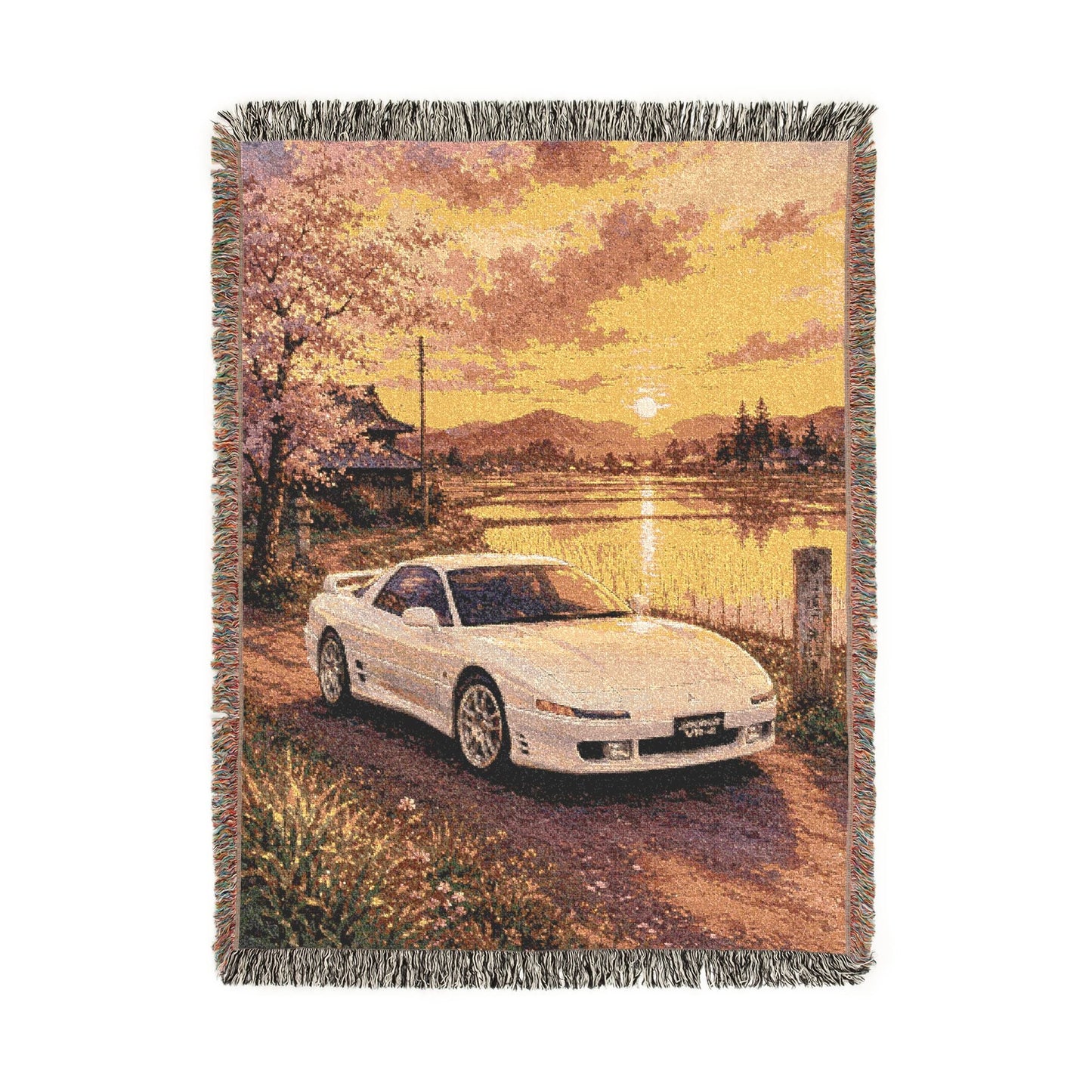 Sunset 3000gt Woven Blanket