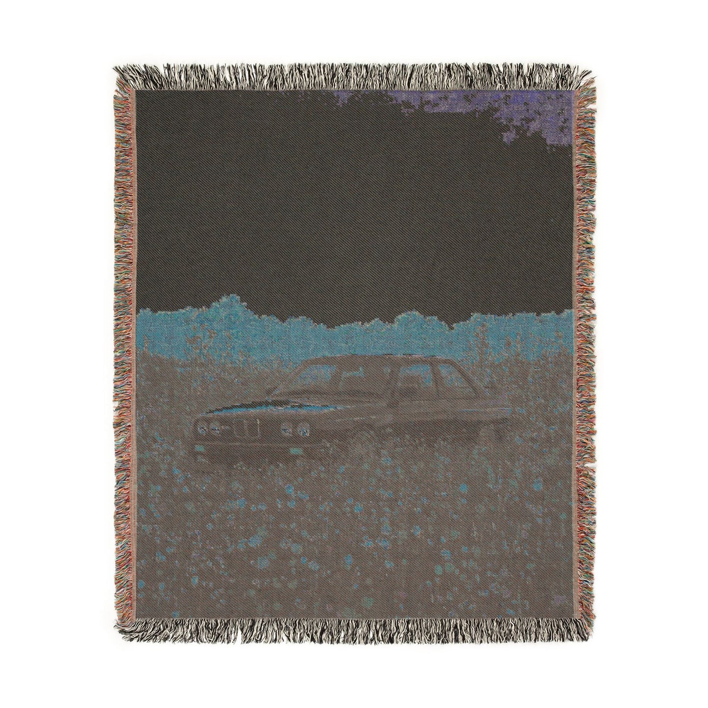 Flower E30 M3 Woven Blanket
