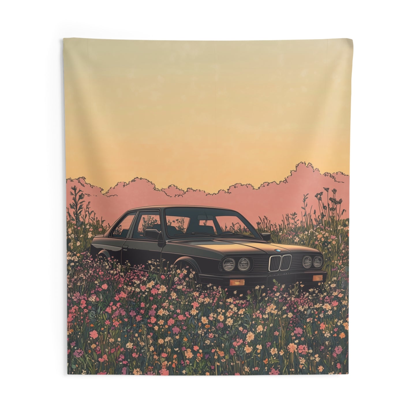 Flower E30 M3 Tapestry