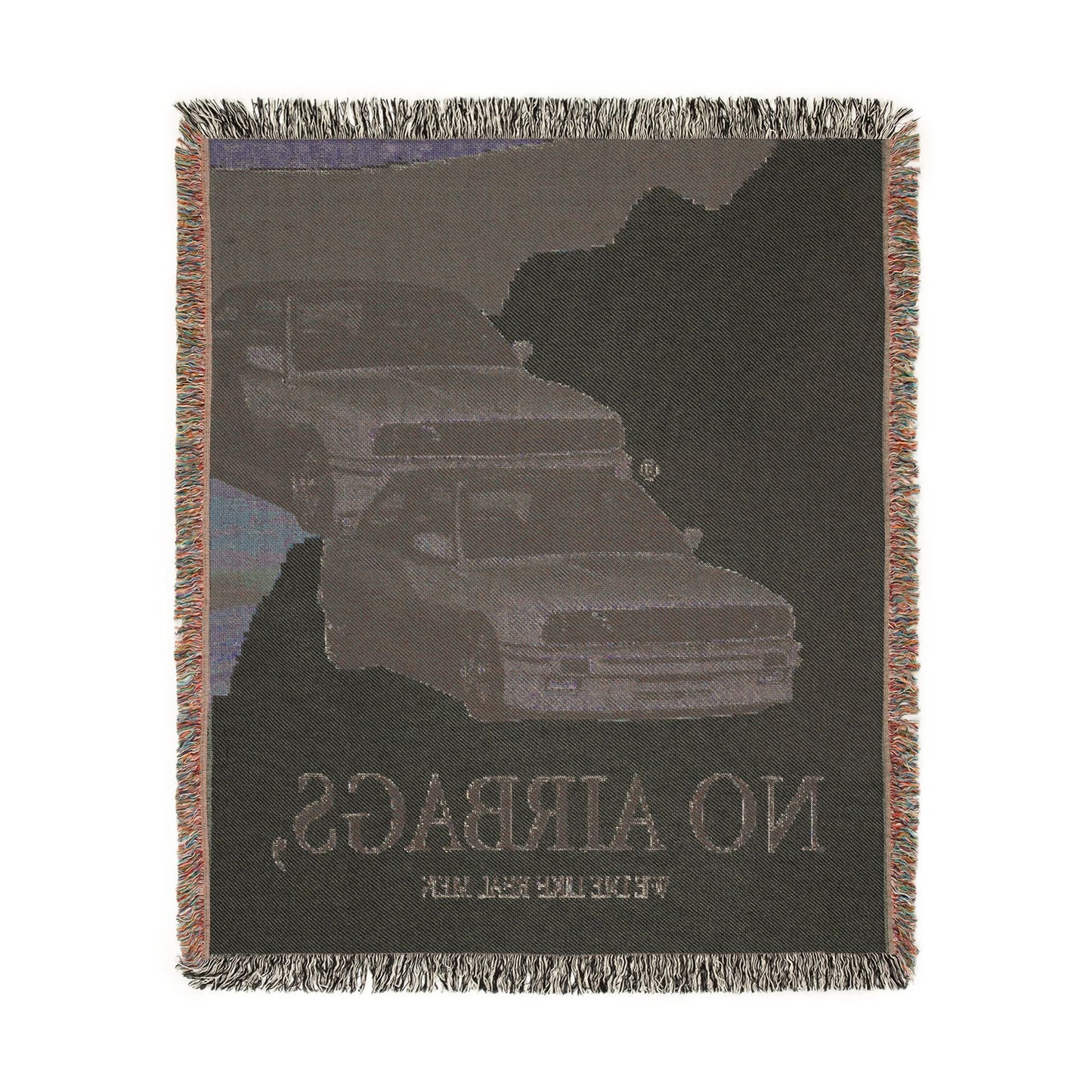 No Airbags Woven Blanket